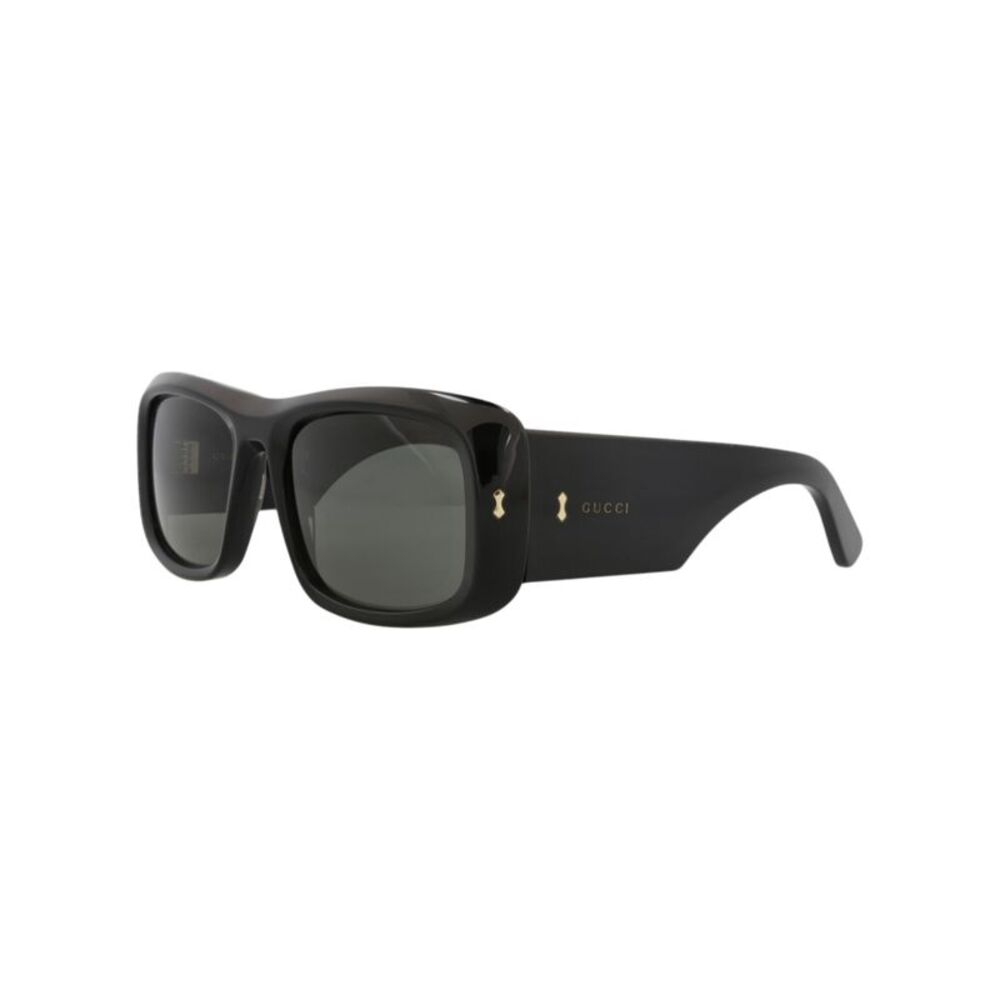 Gucci Square-Frame Acetate Sunglasses Black Mens - Picture 2 of 6